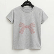 The Gingham Bow Kids T-Shirt 2