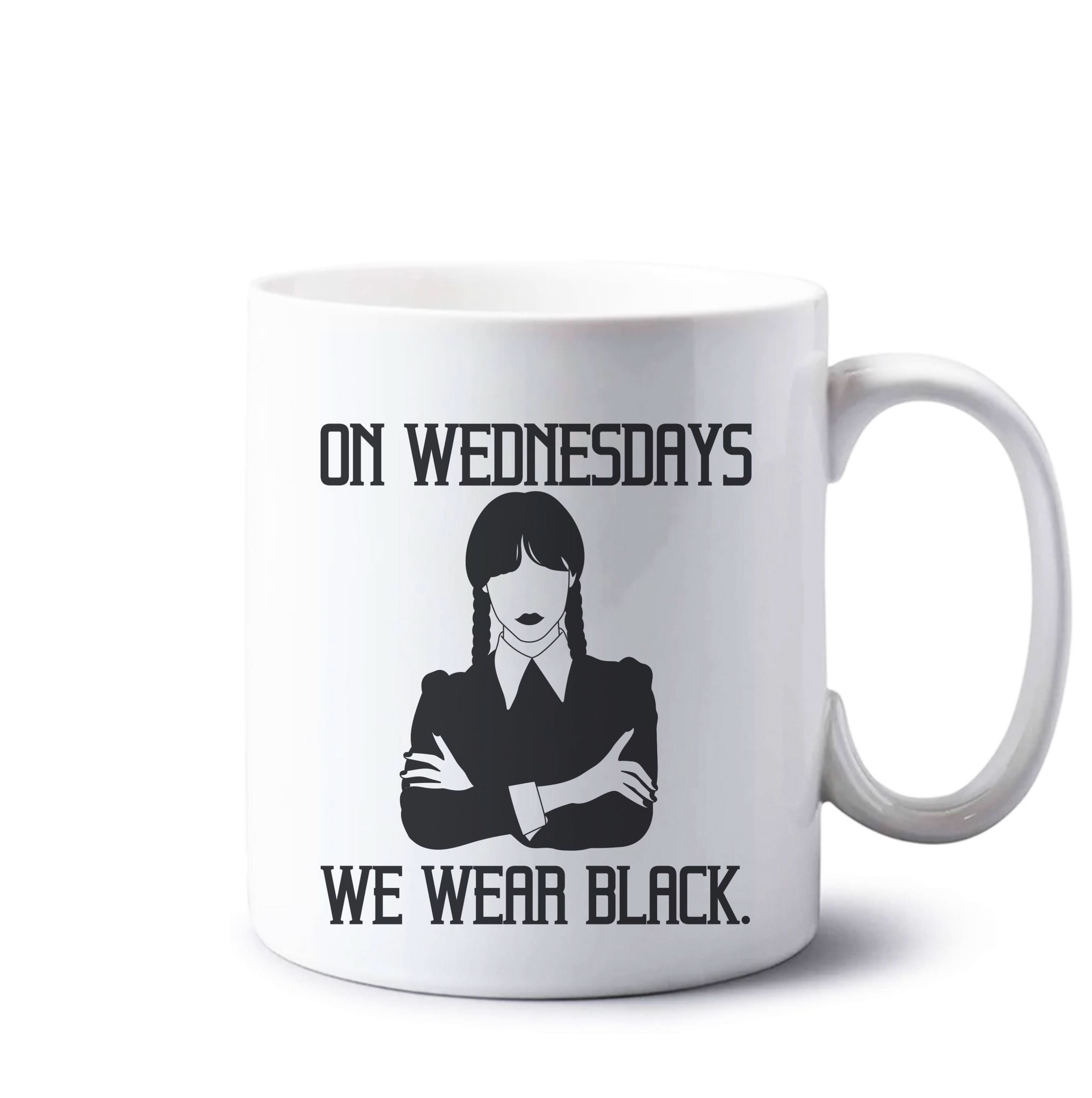 On Wednesdays We Wear Black Mug