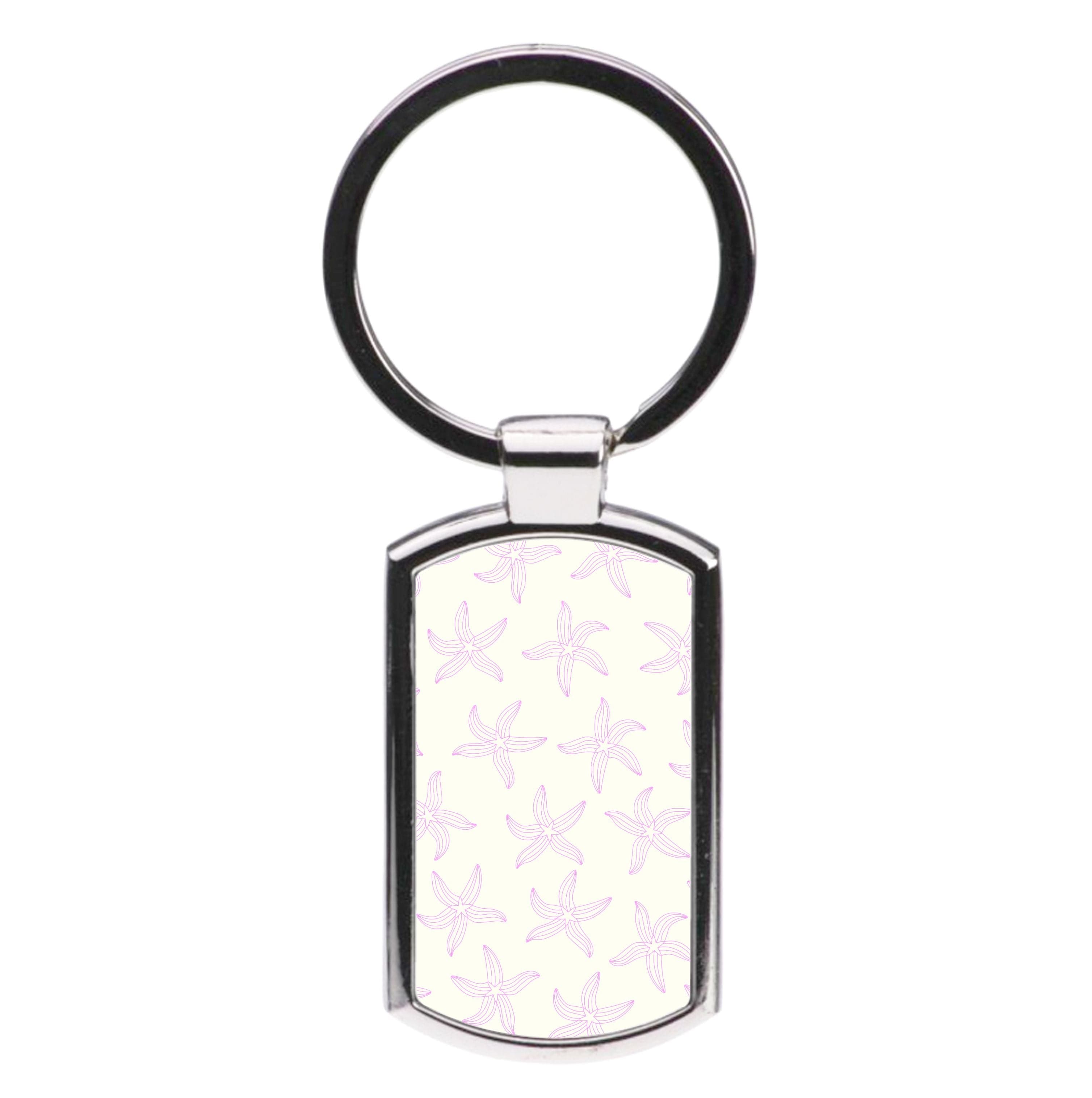 Starfish Pattern - Sealife Luxury Keyring