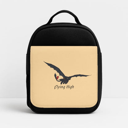Dragon Flying High Insulated Lunch Bag