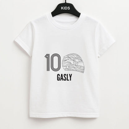 Gasly Helmet 2026 Kids Unisex T-Shirt