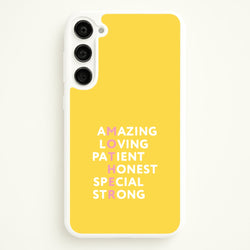 Mother Anagram Galaxy S23 Plus Case