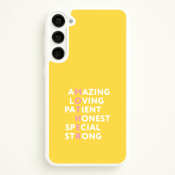 Mother Anagram Galaxy S23 Plus Case