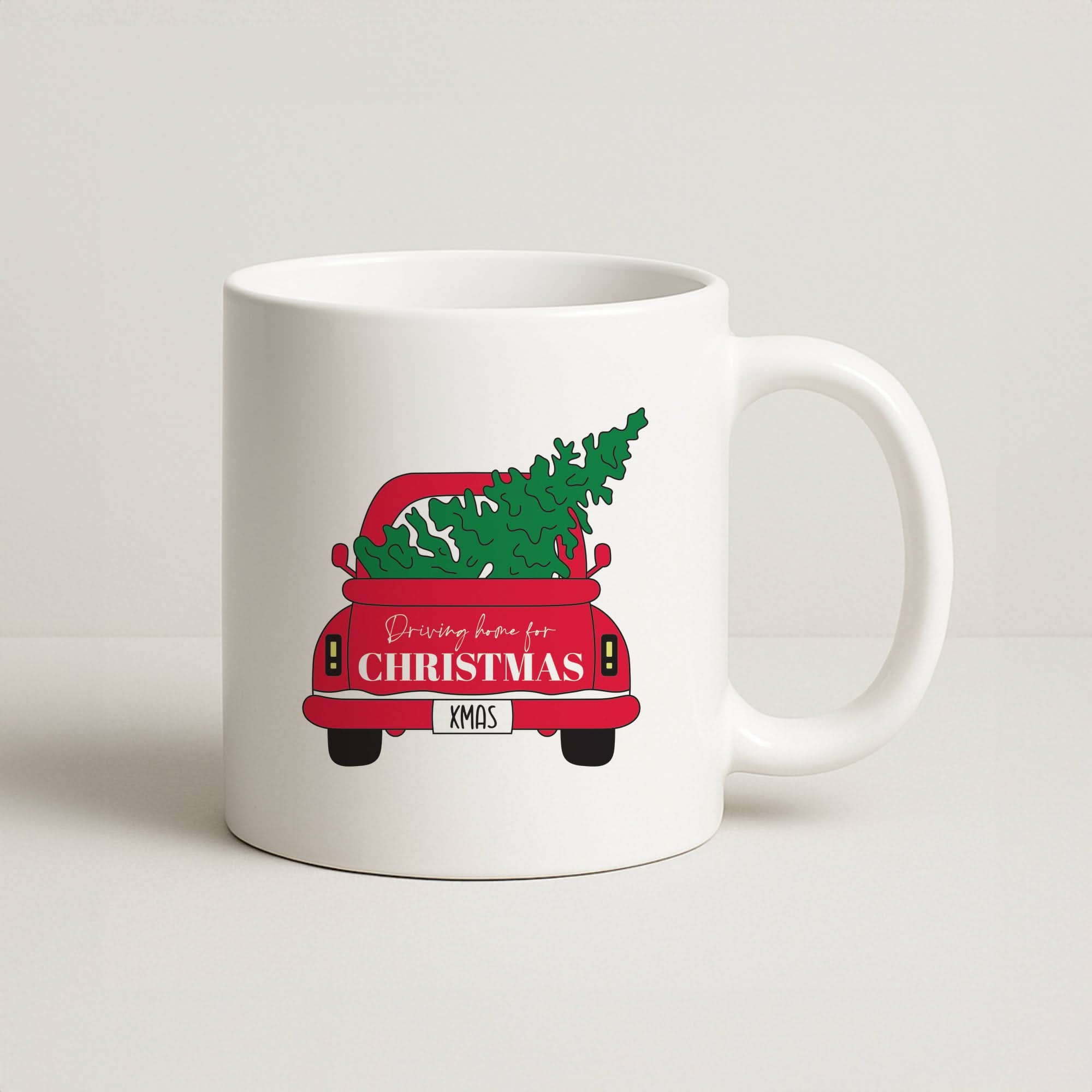 Driving Home For Christmas Truck Coffee Mug