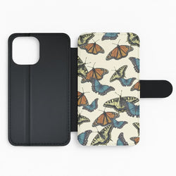 Butterfly Assortment Pattern Flip Phone Case