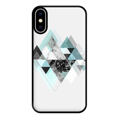 Triange Marble Pattern Phone Case