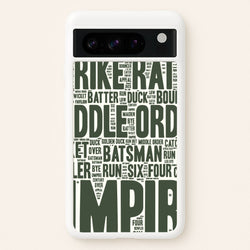 Cricket Wordscape Google Pixel 8 Pro Case