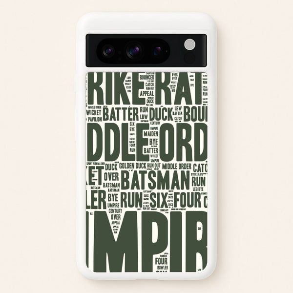 Cricket Wordscape Google Pixel 8 Pro Case