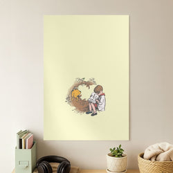 Winnie And Christopher In A Tree Poster