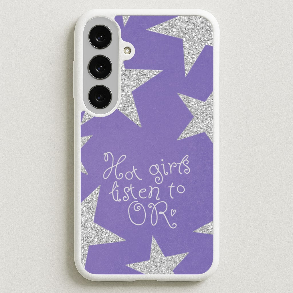 Hot Girls Listen To OR Galaxy S25FE Case