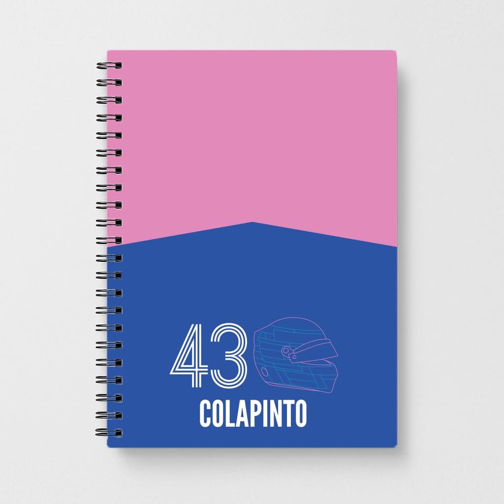 Colapinto Helmet 2026 Notebook