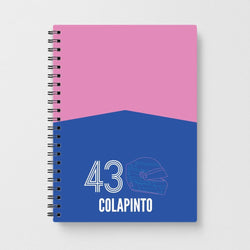 Colapinto Helmet 2026 Notebook