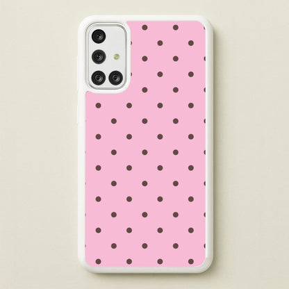 Strawberry Polka Dots Galaxy A71 Case