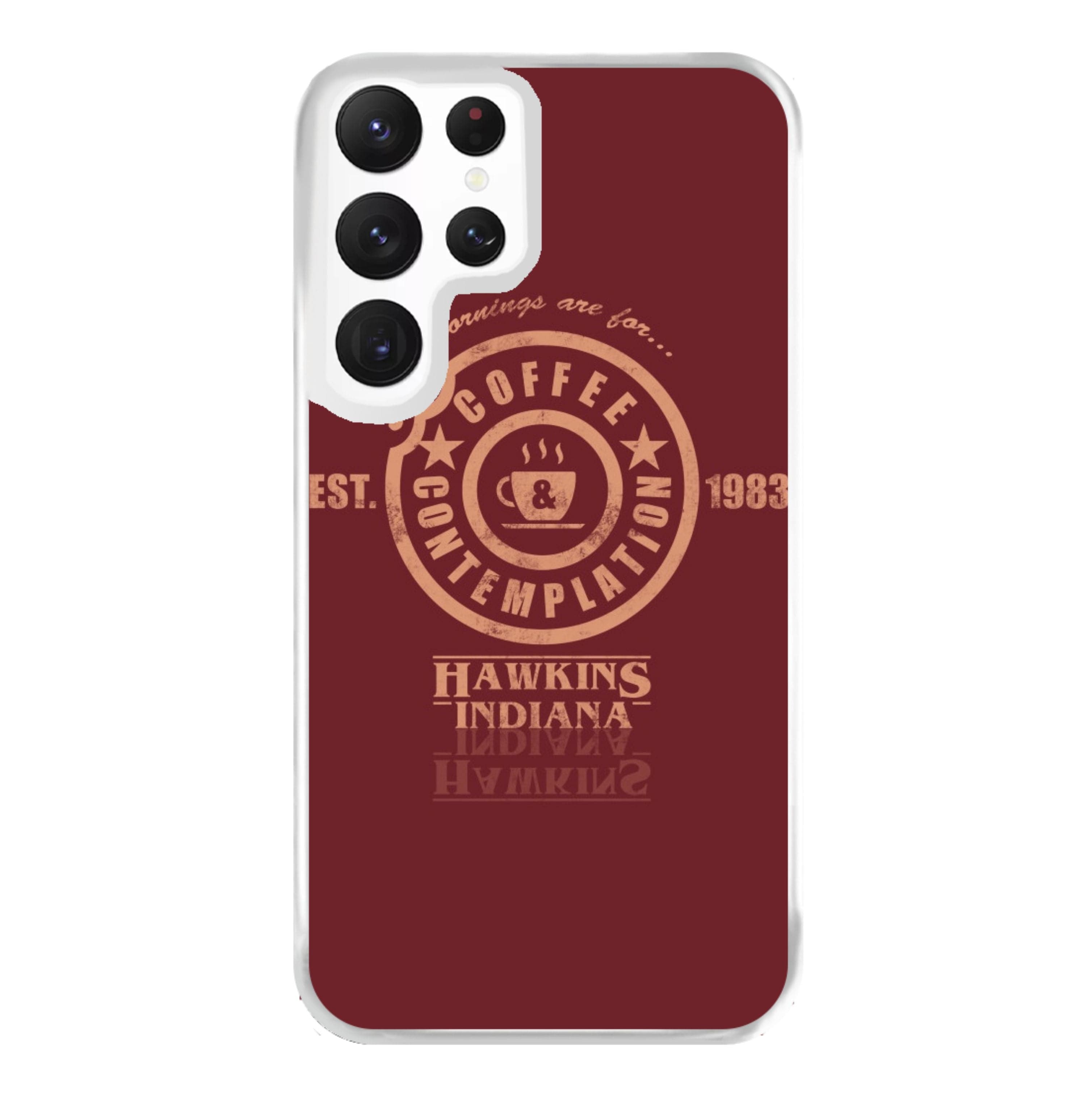 Coffee Contemplation Phone Case