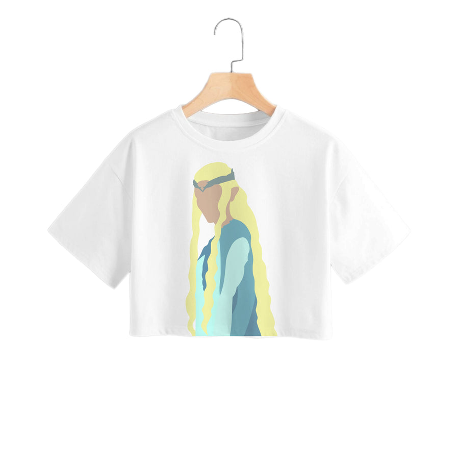 Galadriel - Lord Of The Rings Crop Top