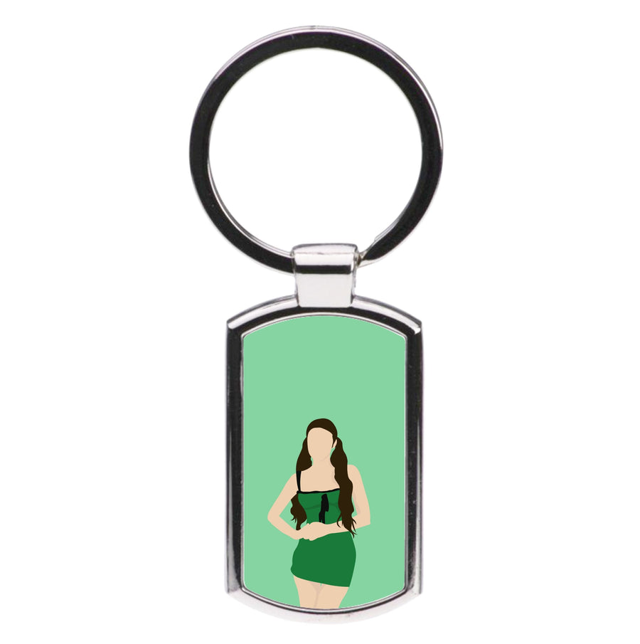 Green Dress - Olivia Luxury Keyring