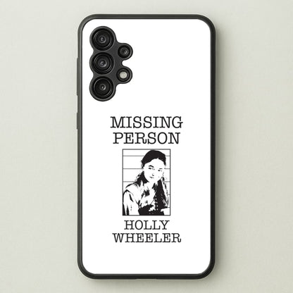 Missing Person Holly Galaxy A13 Case