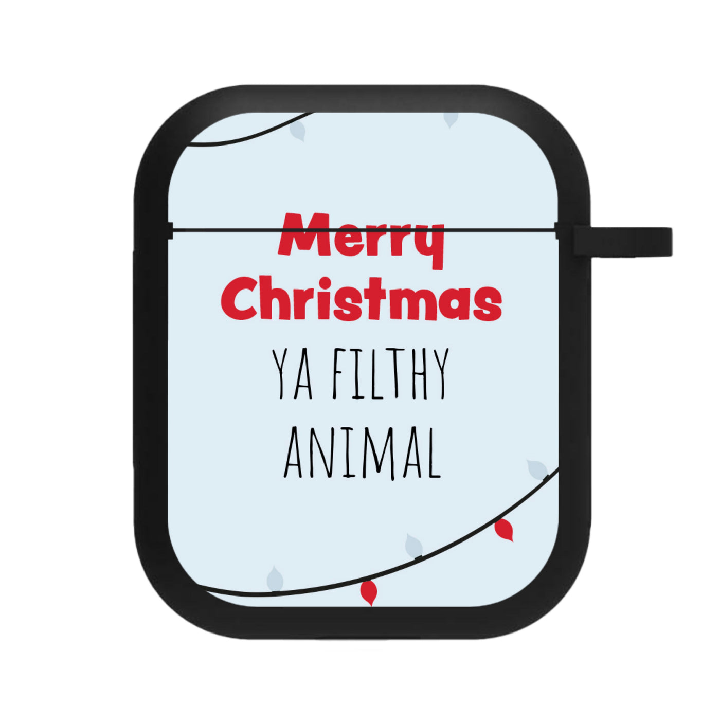 Merry Christmas Ya Filthy Animal - Home Alone AirPods Case