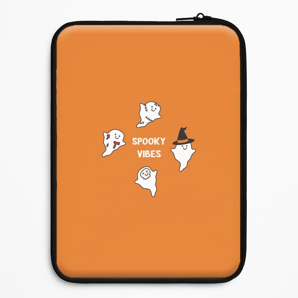 Spooky Vibes Ghosties I Laptop Sleeve