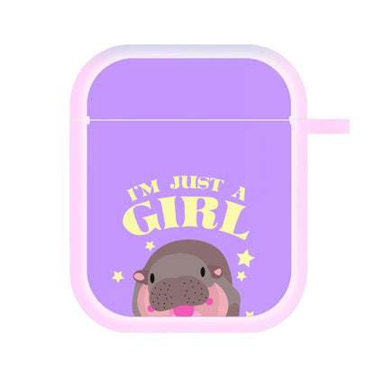 I'm Just A Girl AirPods Case