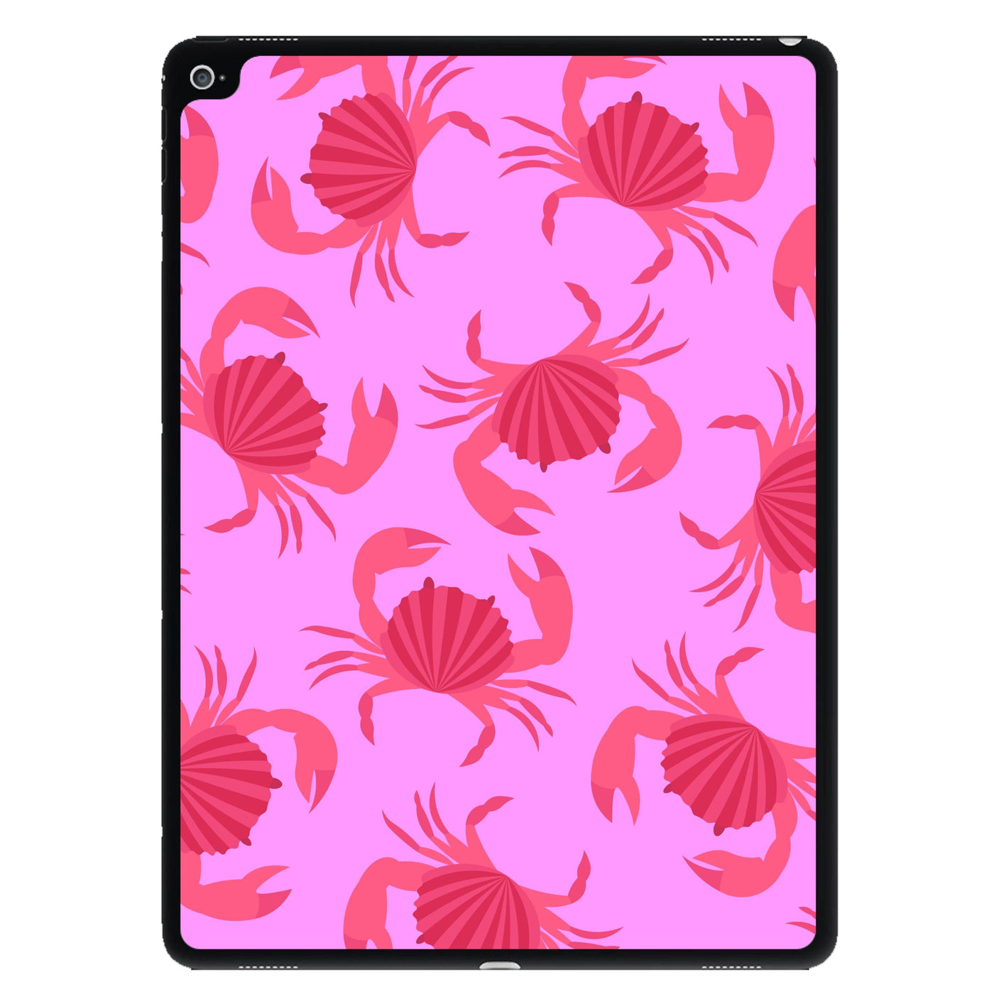 Crab Pattern - Sealife iPad Case