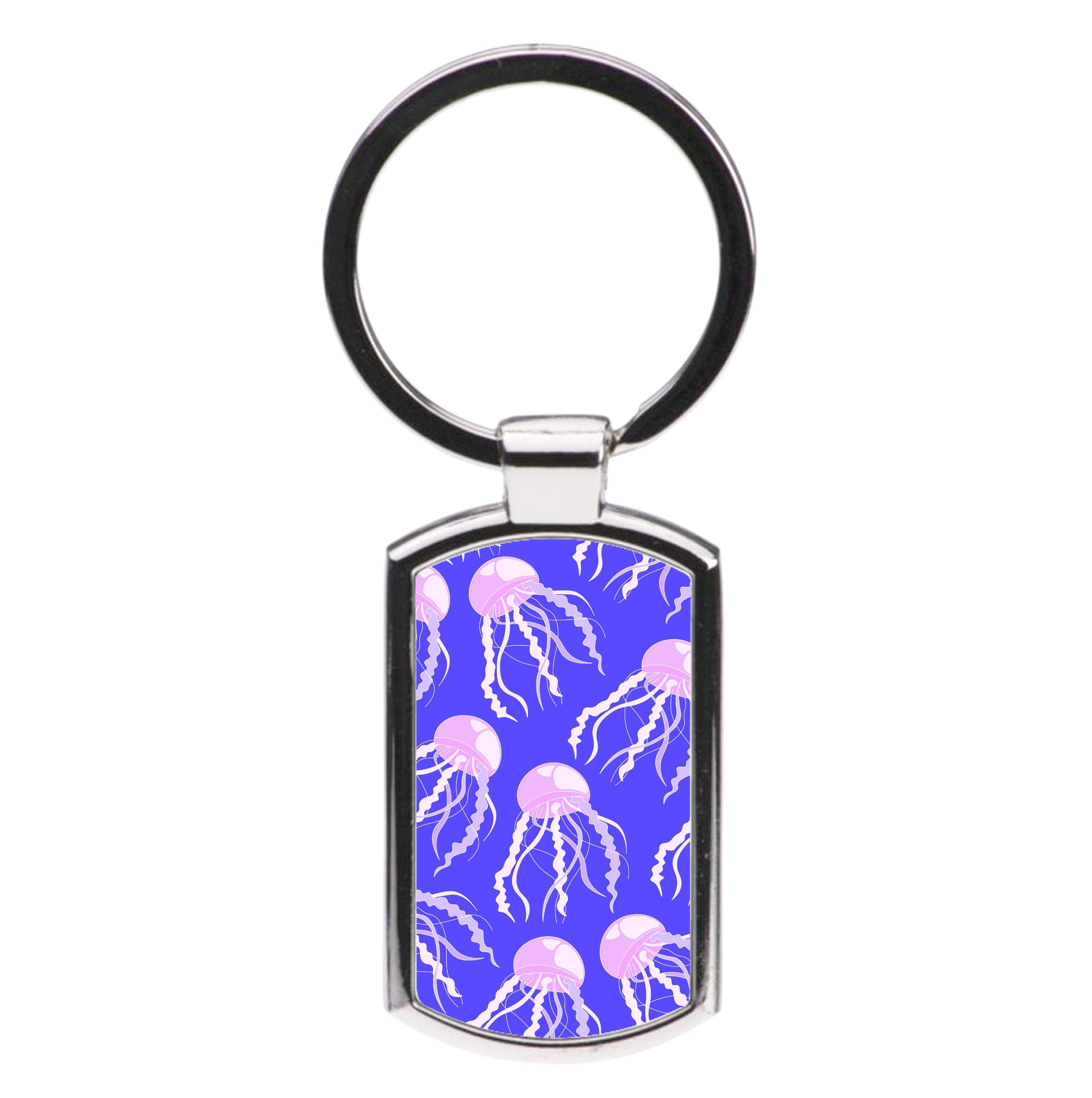 Jellyfish Pattern - Sealife Luxury Keyring