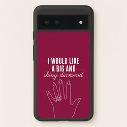 Shiny Diamond Google Pixel 7a Case