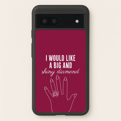 Shiny Diamond Google Pixel 6a Case