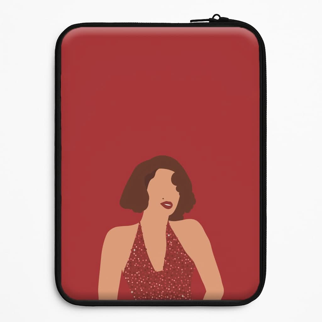 Red Sparkly Dress Laptop Sleeve