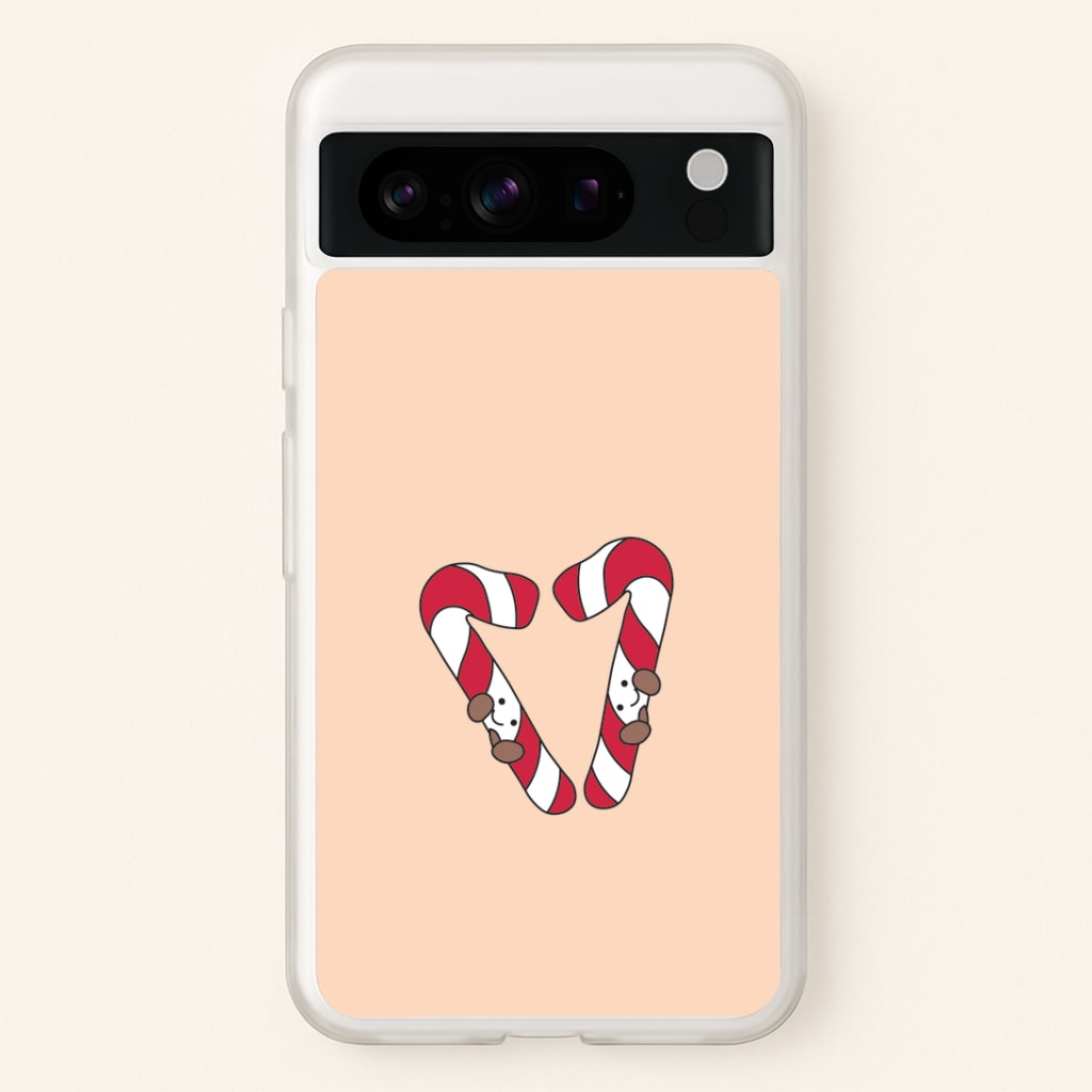 Christmas Candycane Plushies Google Pixel 8 Pro Case