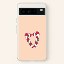 Christmas Candycane Plushies Google Pixel 8 Pro Case