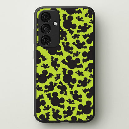 Mouse Bats Pattern Galaxy A55 Case