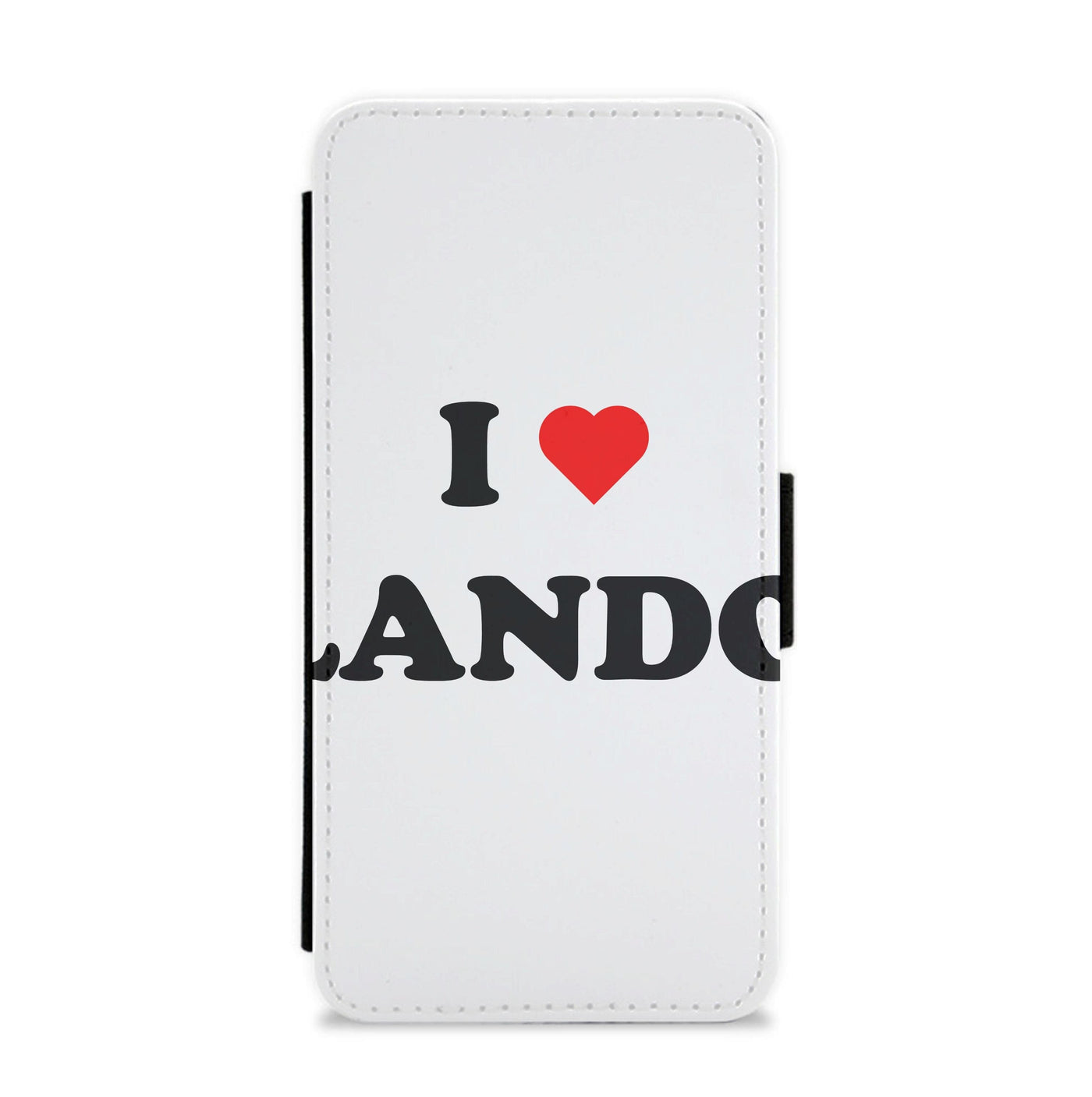 I Love Lando Flip / Wallet Phone Case