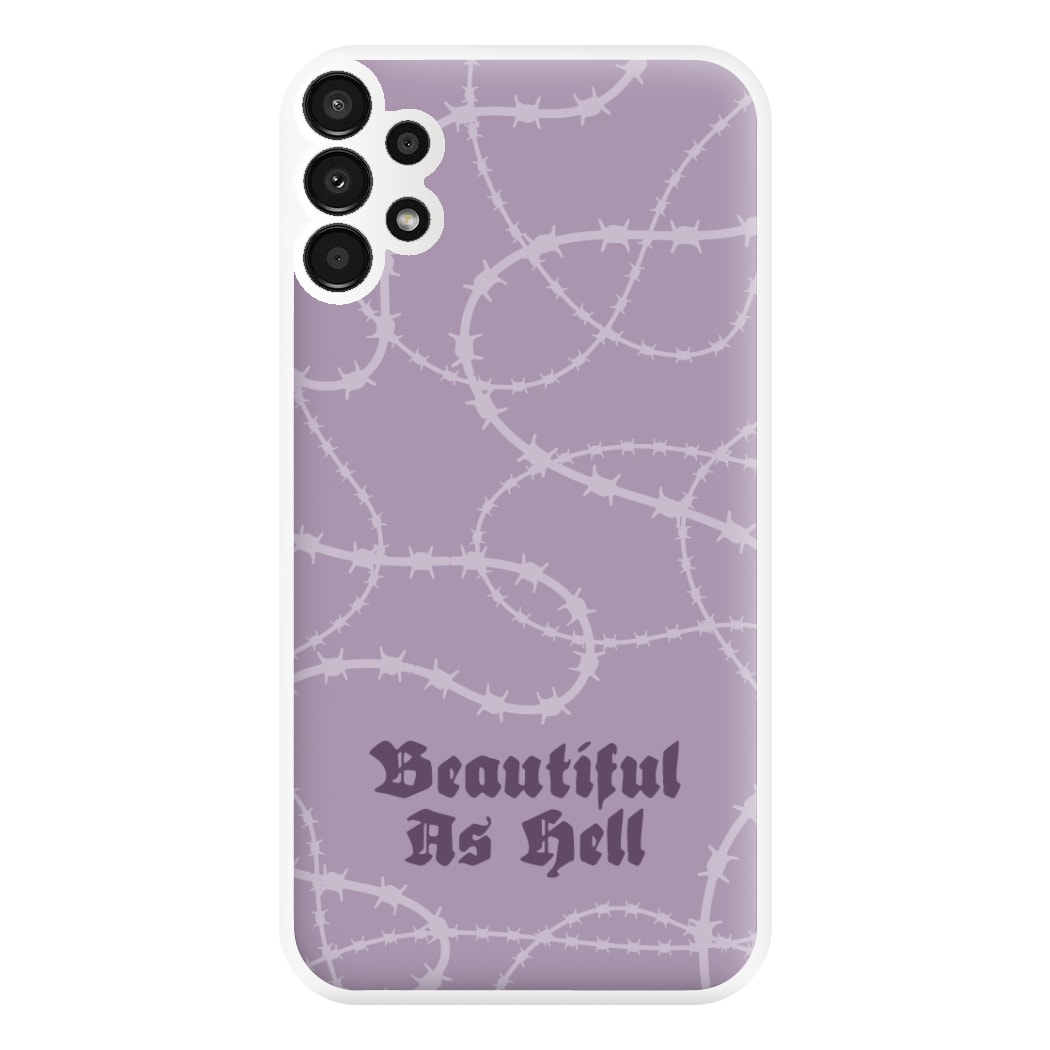 Beautiful As Hell Pattern Galaxy A13 Case
