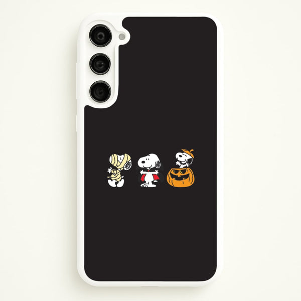 Cartoon Beagle Halloween Costumes Galaxy S23 Case