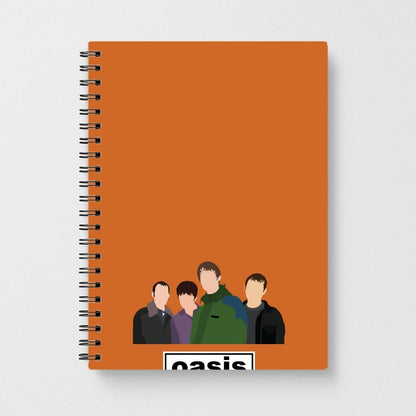 Rock Band Members Notebook