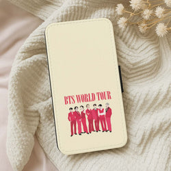K-Pop Band World Tour 2026 Leather Phone Case