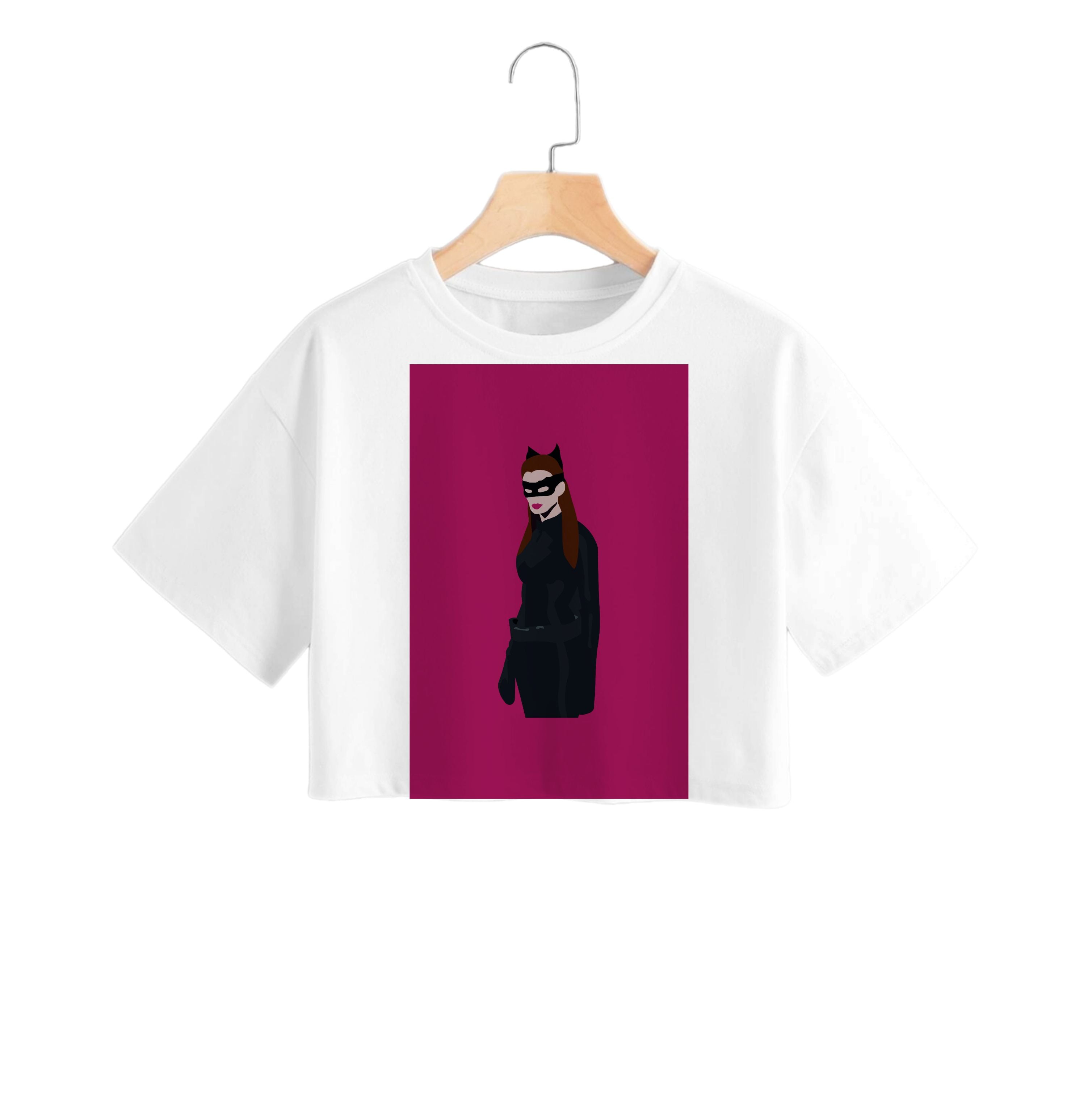 Catwoman Crop Top