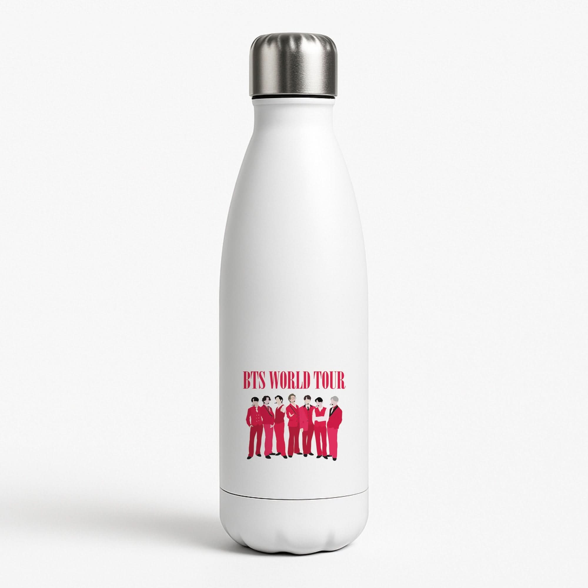 K-Pop Band World Tour 2026 White Water Bottle