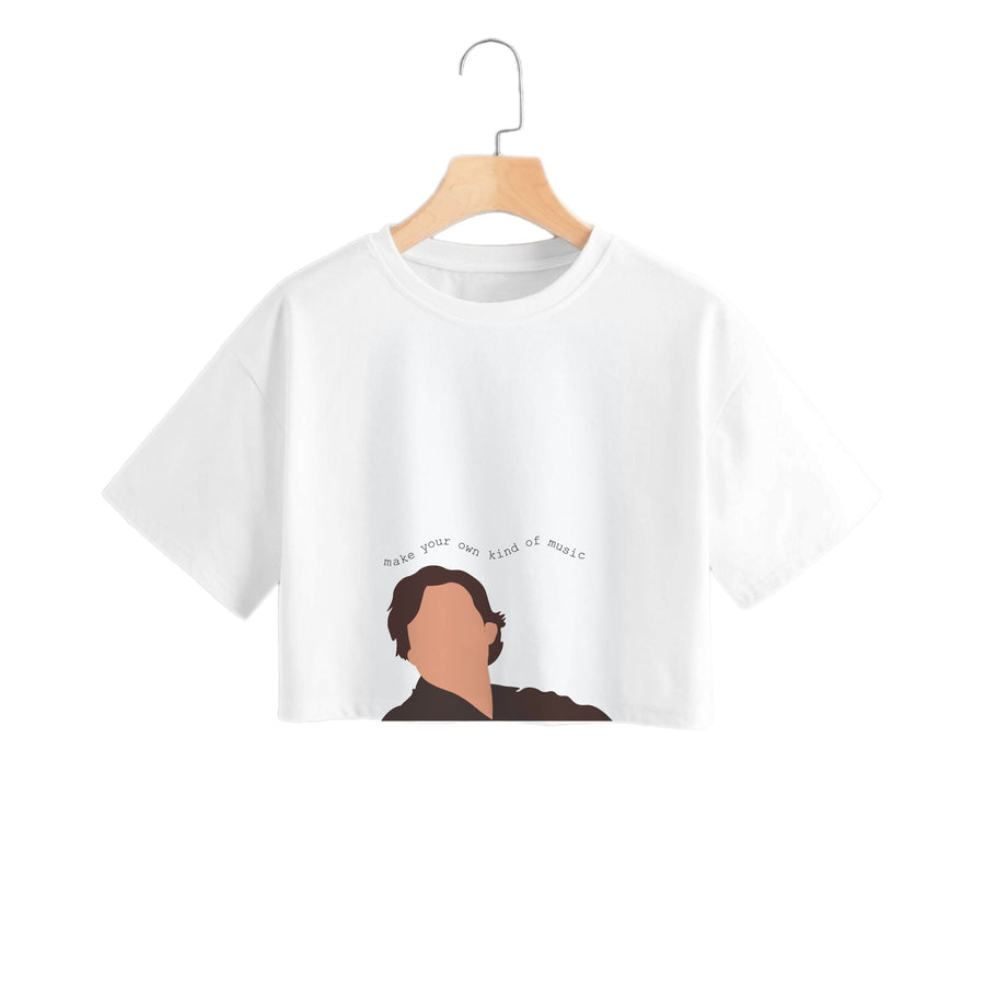 Make Your Own Kind Of Music - Pedro Pascal Crop Top