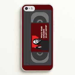 Horror Movie 7 VHS Tape iPhone 5 / 5s / SE 2016 Case