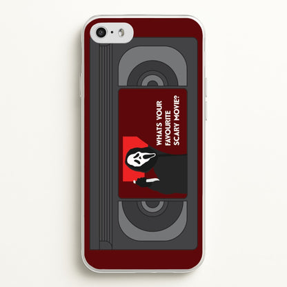 Horror Movie 7 VHS Tape iPhone 5 / 5s / SE 2016 Case