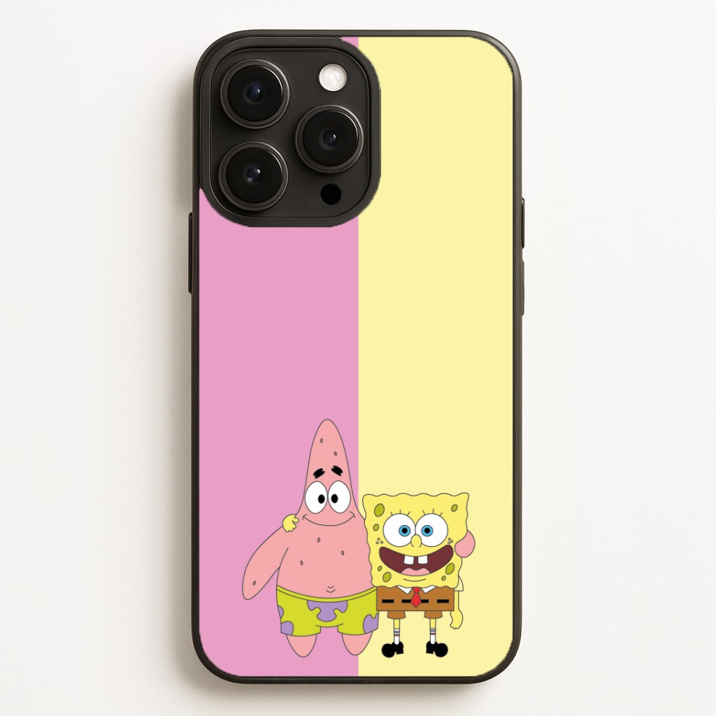 Patrick And Sponge Phone Case