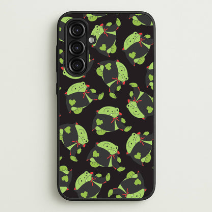 Vampire Frog Pattern  - Halloween Galaxy A16 Case