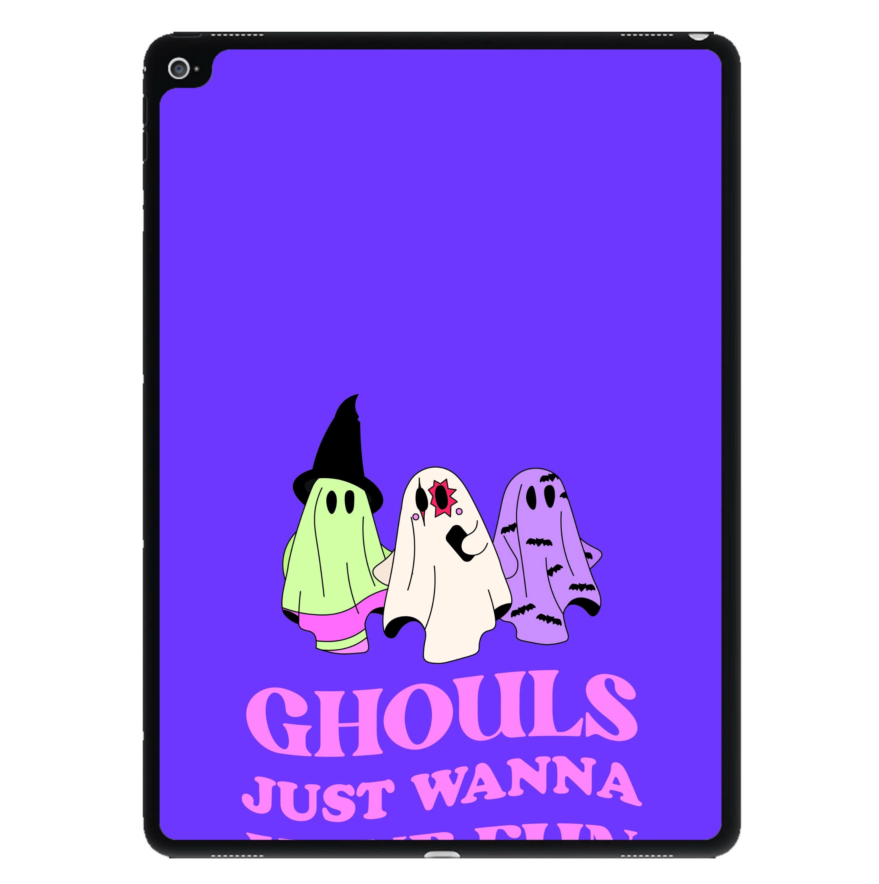 Ghouls Just Wanna Have Fun iPad Case