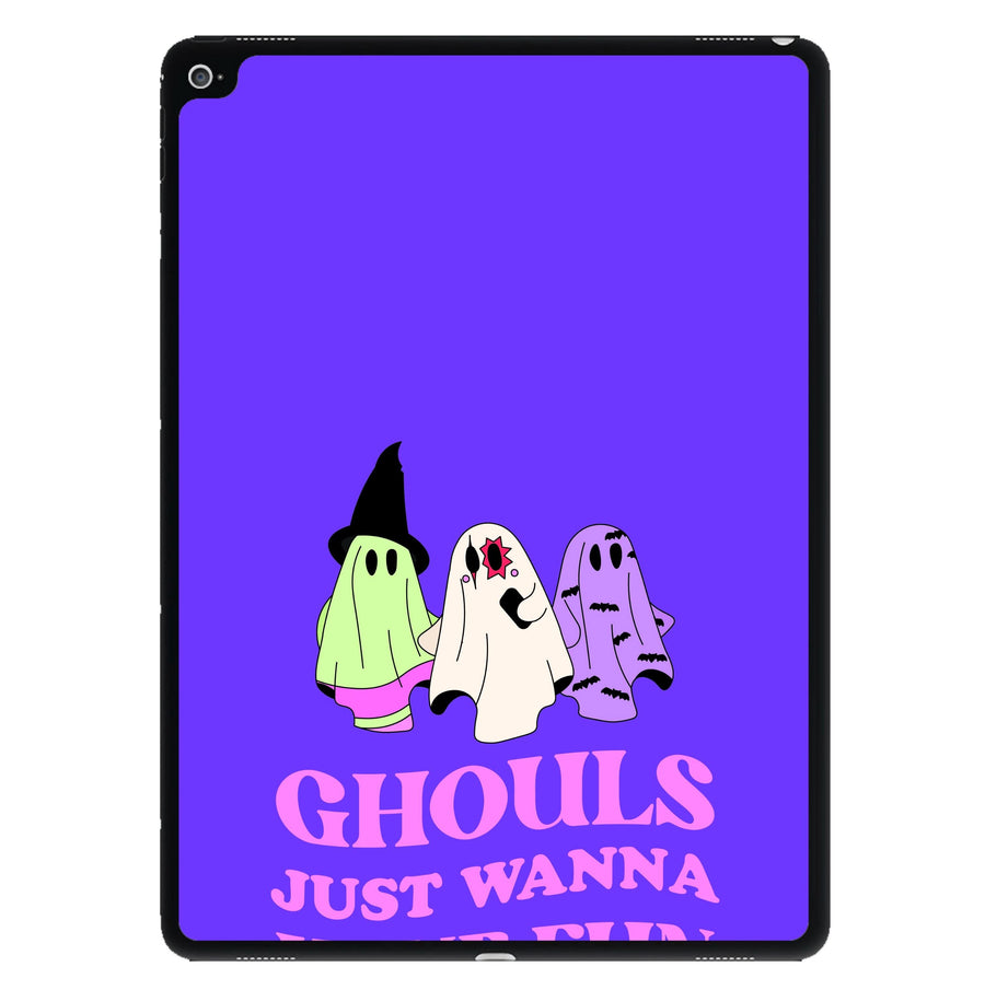 Ghouls Just Wanna Have Fun iPad Case