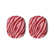 Red And Pink Tiger Print AirPods Max Case 3