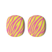 Neon Zebra Print AirPods Max Case 3
