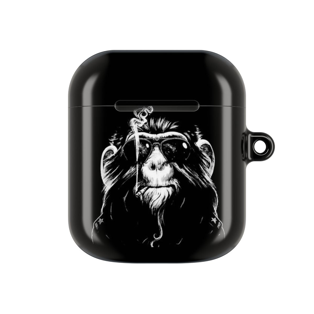 Smoking Monkey AirPods Case