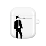 A Monkeys Silhouette AirPods Case 2